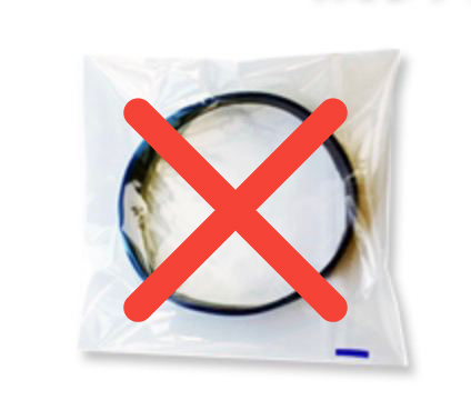 Be plastikinio maišelio