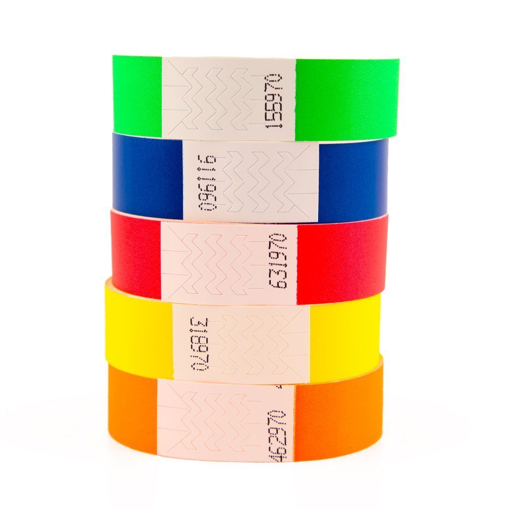 Identifikacinės pacientų juostelės „Tyvek“