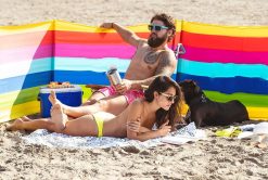 Alternative view of Reklaminės paplūdimio tvorelės/užtvaros