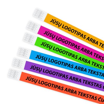 Apyrankės Premium Cinta® Juoda spauda